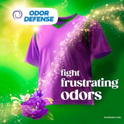 Gain Plus Laundry Detergent Liquid, Now with Odor Defense + OXI, Moonlight Breeze Scent, 170 fl oz, 129 Loads - Thumbnail 4