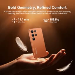 Blackview WAVE 2C 5" Unlocked Phone,Android 16 GO,9GB+32GB Octa-Core,Face Unlock,3000mAh Battery,4G LTE Unlocked Smartphone,Shadow Black - Thumbnail 5