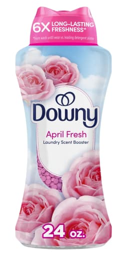 Downy Laundry Scent Beads, In-Wash Scent Booster, April Fresh Scent, 24oz - Thumbnail 1