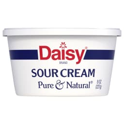 Daisy Pure and Natural Sour Cream, 8 oz Tub (Refrigerated) - Thumbnail 1