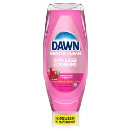 Dawn Gentle Clean EZ-Squeeze Dish Soap, Dishwashing Liquid, Pomegranate & Rose Water, 24.3oz - Thumbnail 8