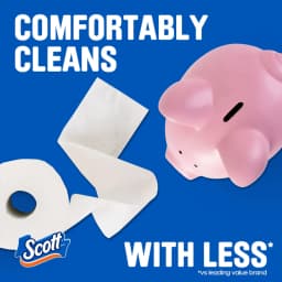 Scott Comfort Plus Toilet Paper, 12 Triple Rolls - Thumbnail 4