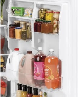 Ge Gte22jtnr 33" Wide 21.9 Cu. Ft. Energy Star Rated Top Mount Refrigerator - White - Thumbnail 5