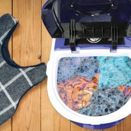 Compact Home Washing Machine - Portable Mini Laundry Clothes Washer - Thumbnail 4