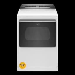 Whirlpool 7.4 cu. ft. Top Load Electric Dryer with Advanced Moisture Sensing - WED8127LW - Thumbnail 1