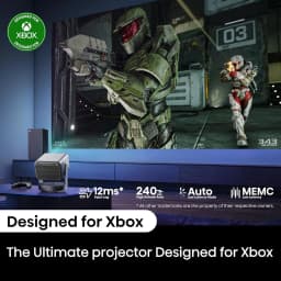 Restored Hisense C2 Ultra, Triple Laser Smart Portable Projector, 4K UHD, 3,000 Lumens, 65” – 300”, Dolby Vision - Thumbnail 6