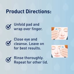 OCuSOFT Lid Scrub Original Eyelid Cleanser, 30 Count - Thumbnail 4