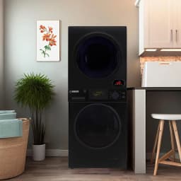 Equator Advanced Appliances Stainless Steel Washer/Compact Short Dryer in Black - Thumbnail 4
