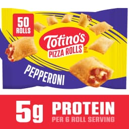 Totino's Pepperoni Pizza Rolls Snacks, 50 Rolls (Frozen) - Thumbnail 1