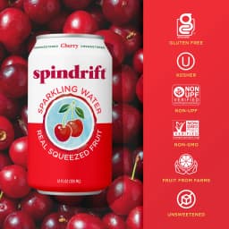 Refreshing Cherry Sparkling Water with Real Fruit Essence - Thumbnail 4