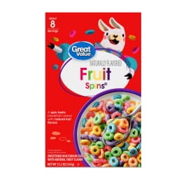 Great Value Fruit Spins Breakfast Cereal, 12.2 oz - Thumbnail 1