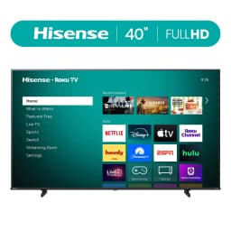 Hisense 40-Inch Class H4 Series FHD Roku Smart TV (40H4030F1) - 1080P Full HD LCD Screen, LED TV, DTS TruSurround Sound - Thumbnail 1