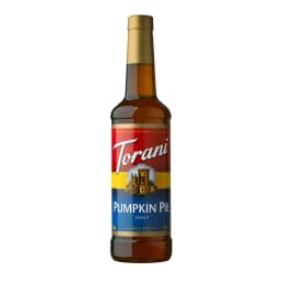 Torani Pumpkin Pie Syrup, 750ml PET, 25.4 fl oz - Thumbnail 1