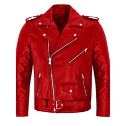 YOIAVAIOY Leather Jackets for Men Motorcycle Riders Jackets Vintage Slim Fit Biker Coat Casual Fashion Streetwear with Pockets XXL - Thumbnail 7