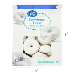 Great Value Powdered Sugar Mini Donuts, 10 oz - Thumbnail 8