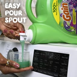 Gain Laundry Detergent Liquid with Odor Fighters, Moonlight Breeze Scent, 154 fl oz, 107 Loads - Thumbnail 10
