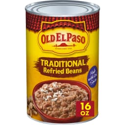 (4 pack) Old El Paso Traditional Refried Beans (16 oz Can) - Thumbnail 11