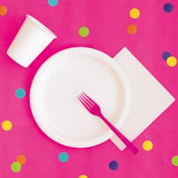 24 Count Pink Disposable Plastic Forks by Way To Celebrate - Thumbnail 3