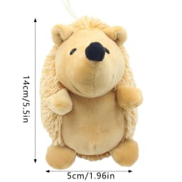 Antarcking Indestructible Hedgehog Squeaker Toy For Aggressive Chewing Dogs Durable Chew Interactive Pet Play - Thumbnail 2