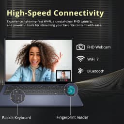 Dell 14" 2K 2-in-1 Touchscreen Laptop, AMD Ryzen AI 7 350, 16GB RAM, 2TB Storage (1TB SSD+1TB Dock Station Set) - Thumbnail 4