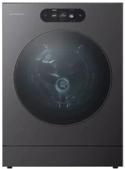 LG WM9901HBA 5.8 cu. ft. Mega Capacity Smart Front Load Washer with Built-In Intelligence, TurboWash, ezDispense, Touch Control, Brushed Black Steel - Thumbnail 1