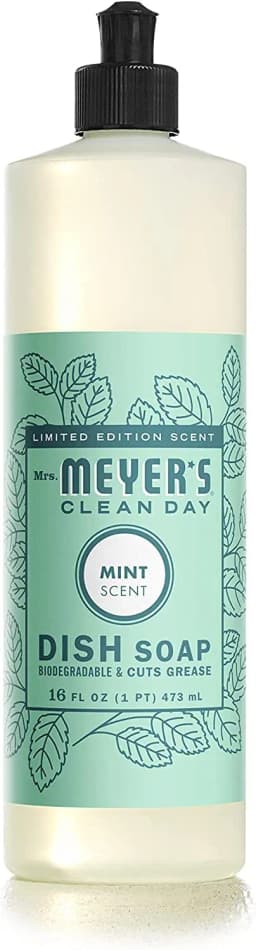 Mrs. Meyer's Spring Dish Soap 3 Scent Variety, 1 Lilac, 1 Mint, 1 Peony, 1 CT - Thumbnail 4