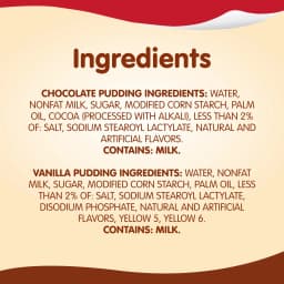 Snack Pack Chocolate Pudding and Vanilla Pudding, 3.25 oz Pudding Cups, 12 Count Family Pack - Thumbnail 6