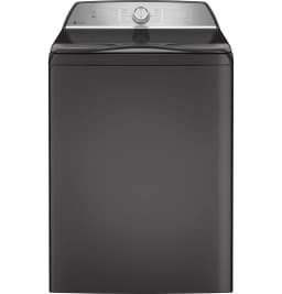 GE Appliances 4.9 cu ft White Top Load Washing Machine with Smarter WashTechnology and FlexDispense - Thumbnail 1