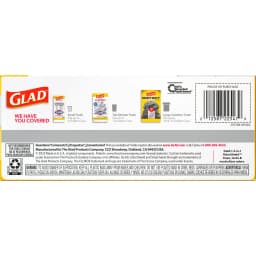 Glad ForceFlex MaxStrength OdorShield 13-Gallon Tall Kitchen Trash Bags, 20 Bags - Thumbnail 11