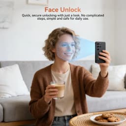 Blackview WAVE 2C 5" Unlocked Phone,Android 16 GO,9GB+32GB Octa-Core,Face Unlock,3000mAh Battery,4G LTE Unlocked Smartphone,Shadow Black - Thumbnail 2