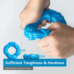 Dog Toys for Aggressive Chewers Dog Toy Interactive Dog Toys for Large Dog Chew Toys for Aggressive Chewers,Dinosam Indestructible Dog Toy for Medium - Thumbnail 6