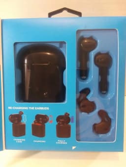 RHEA- Premier True Wireless Bluetooth Earbuds & Charging Case - New - Thumbnail 4
