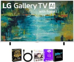 LG 65 Inch LX7B Gallery Series 4K Mini-LED Smart TV Bundle - Thumbnail 1