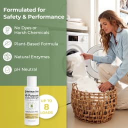 Heritage Park Luxury Laundry Detergent | Dermatologist Tested Plant based Natural & Enzyme Laundry Detergent | Sensitive Skin Friendly - Fragrance - Thumbnail 2