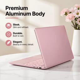 MiniHyper 15.6" Pink Laptop, Intel N5100, 8GB RAM, 512GB SSD, FHD IPS Display, Windows 11 Pro, Backlit Keyboard - Thumbnail 13