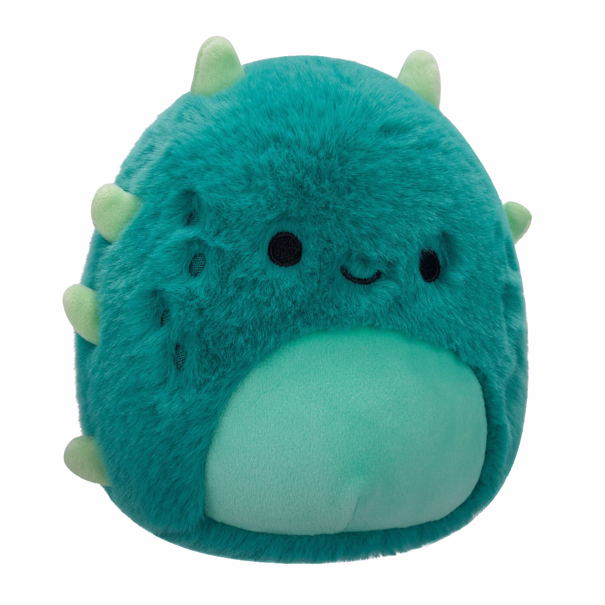 Squishmallows FuzzAMallow Official 5 inch Wasabi the Green Sea Cucumber - Child's Ultra Soft Plush Toy - Thumbnail 4