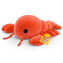 Hug a Lumps Lenny the Lobster by ZURU - Small 1.65lbs Cuddly Weighted Plush Toy for All Ages - Thumbnail 1