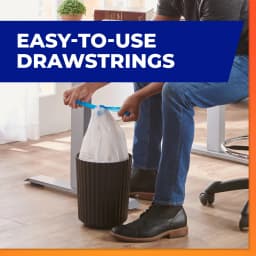 Hefty Small Trash Bags, Fabuloso Scent, 4 Gallon, 20 Count - Thumbnail 4