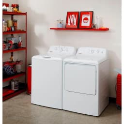 Hotpoint 4 cu ft High Efficiency White Top Load Washing Machine with Cold - Thumbnail 6