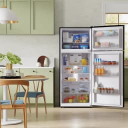 Conserv 30in RETRO Refrigerator 18cf Top Mount FACTORY INSTALLED ICE MAKER 110V - Thumbnail 5