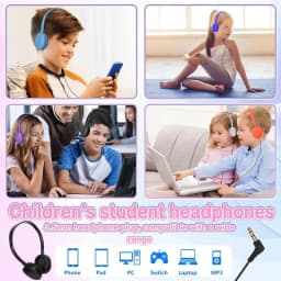 RHEA- Student Classroom Headphones With 3.5Mm Jack – On-Ear, Durable & Comfortable - Thumbnail 3