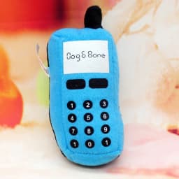 Interactive Dog Toy Colorful Pet Puppy Dogs Chew Toys Cute Phone Shape Play Squeaky Sound Plush Toys - Thumbnail 6