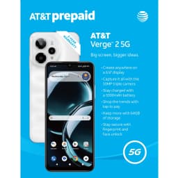 AT&T Verge 2 5G, 64GB, Ivory White - Prepaid Smartphone [Locked to AT&T] - Thumbnail 9