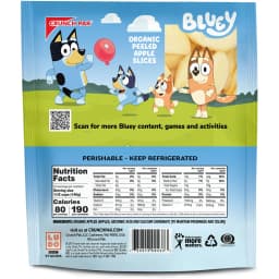 Crunch Pak Fresh Organic Peeled Sliced Apples, Family Sized 12oz Featuring Bluey - Thumbnail 2
