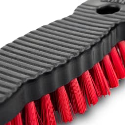 Libman High Power Scrub Brush 7.5-inch Long Red Fibers and Black Handle - Thumbnail 7
