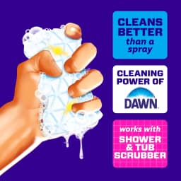 Mr. Clean Magic Eraser Sponge, Shower & Tub Cleaner, Lemon, 3 Count - Thumbnail 3