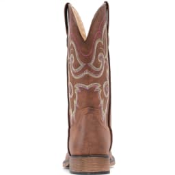 Cowboy Boots For Women Square Toe Western Boots Mid Calf Cowgirl Boots Pull On Cowboy Boots - Thumbnail 7