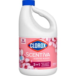 Clorox Scentiva Scented Bleach, Cherry Blossom & Peach, 81 fl oz - Thumbnail 2