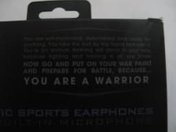 RHEA- (1) New Ihip Athletic Sports Earphones Built-In Microphone Warrior Purple & Gray - Thumbnail 6