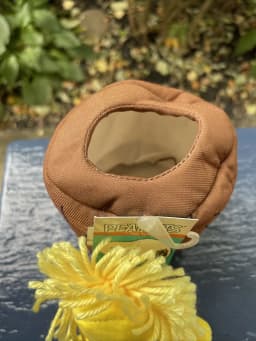 Peanuts Woodstock Stump Burrow - Squeaky/Crinkle Dog Play Toy - Thumbnail 2